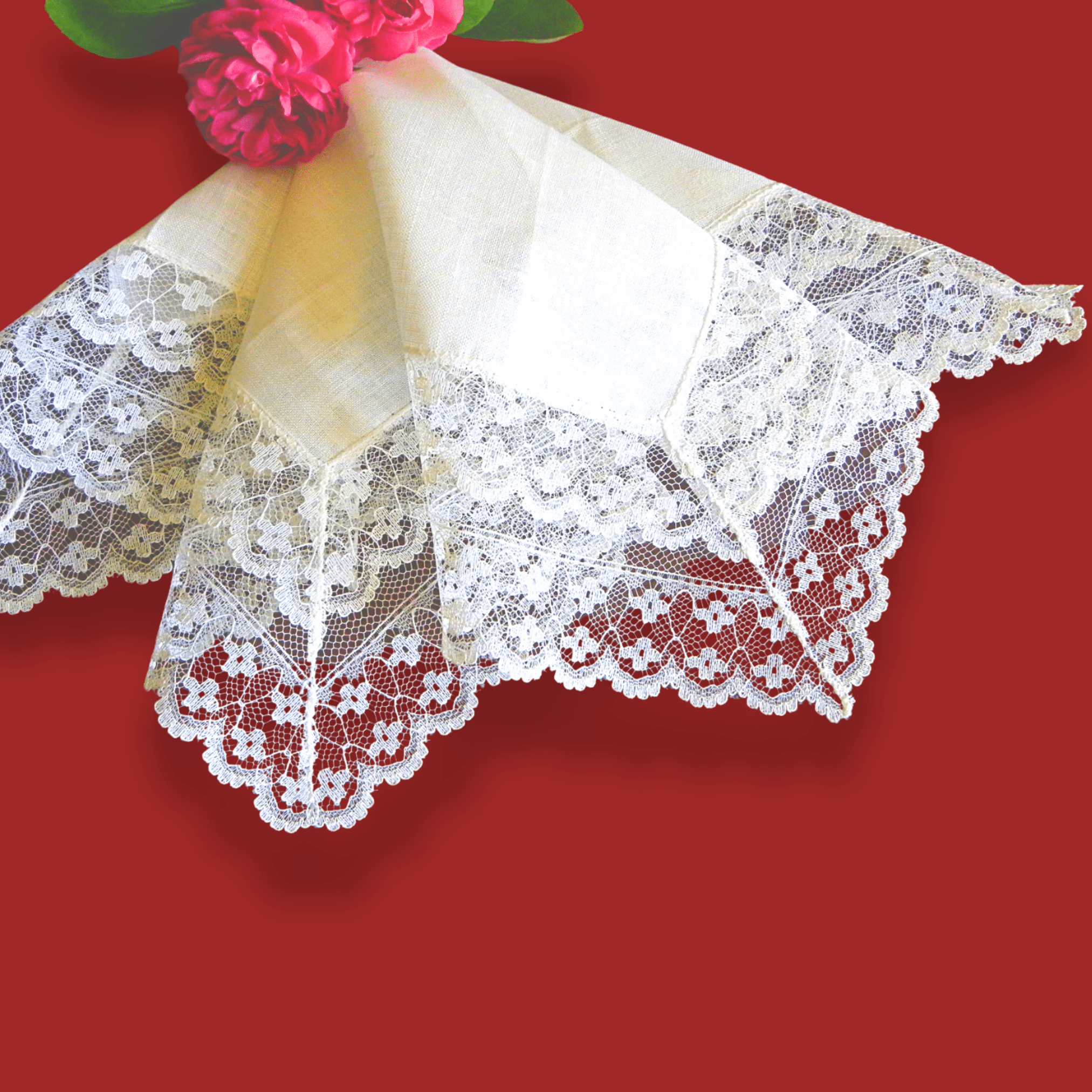 bridal handkerchief